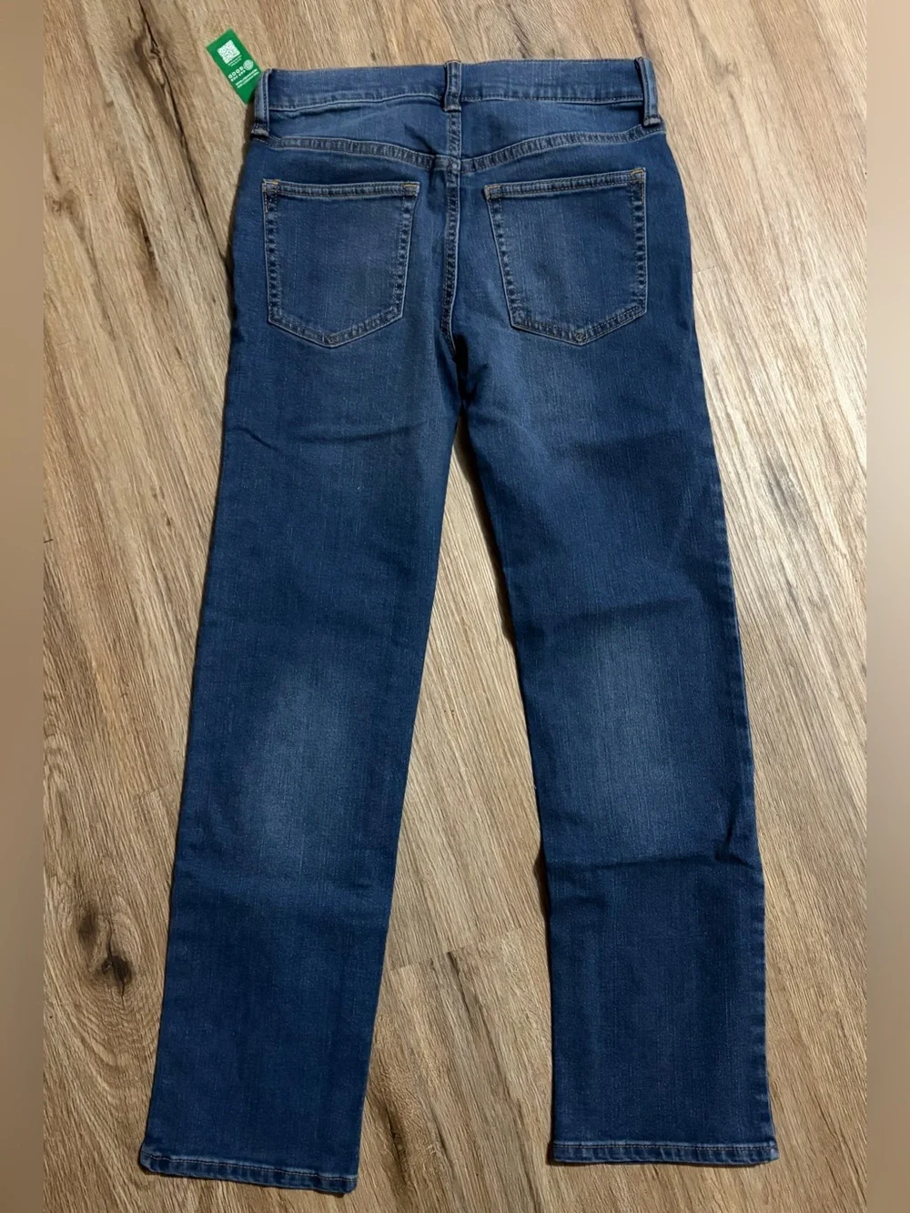 GAP - Straight Leg Dark Blue Denim Jeans - Size 12